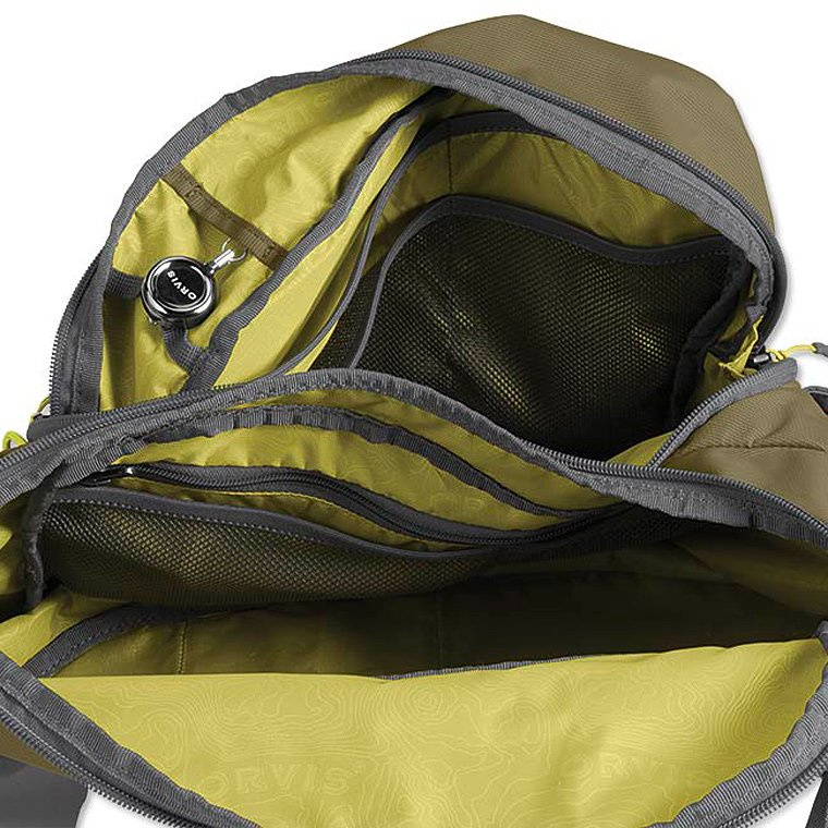 Orvis Safe Passage Guide Sling Pack Olive Grey Accessories