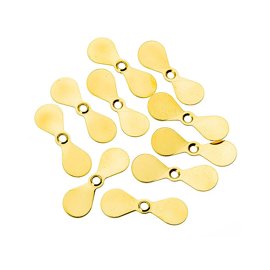 Wizard Turbo Propeller Gold, Fly Tying Materials \ Eyes, Cones, Beads