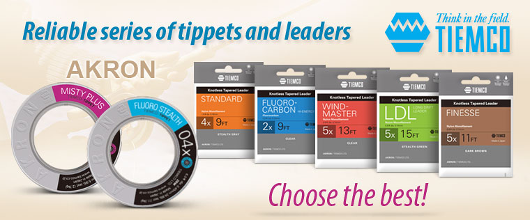 Tiemco - leaders and tippets ACRON series