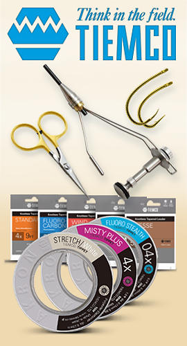 Tiemco - chose the best! Tools, Hooks, Tippets.