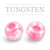 Regular Tungsten Beads Reflex Metallic Light Pink