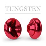 Ring Tungsten Metallic Red