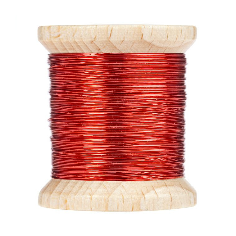 BG Color Wire 0,2 mm Red | Fly Tying Materials \ Tinsels, Wires \ Wires