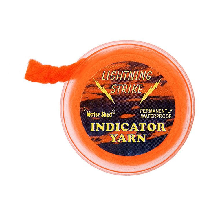 Wapsi Indicator Yarn Single Fluo Orange Fly Lines \ Accessories