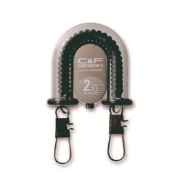 C&F Design 2-in-1 Retractor Black