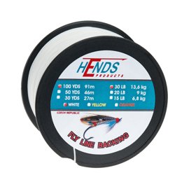 Hends Fly Line Backing White 100yds 20lbs