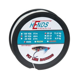 Hends Fly Line Backing White 50yds 30lbs