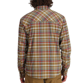 Simms Bugstopper Shirt Foliage Madras Plaid