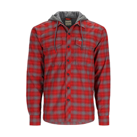 Simms ColdWeather Hoody Auburn Red MC Plaid