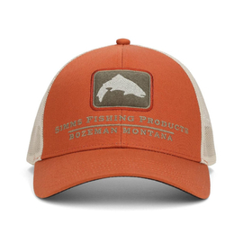 Simms Double Haul Icon Trucker Simms Orange