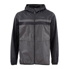Simms Fastcast Windshell Black/Slate Jacket