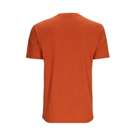 Simms Fly Patch T-Shirt Adobe Heather