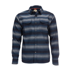 Simms Gallatin Flannel Shirt Atlantis Stripe