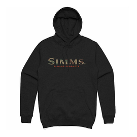 Simms Logo Hoody Black