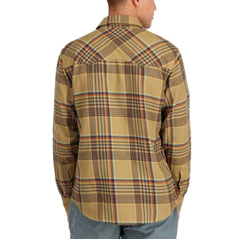 Simms Santee Flannel Camel/Navy/Clay Neo Plaid