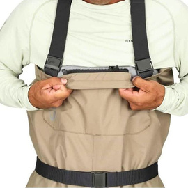 Simms Tributary Stockingfoot Tan