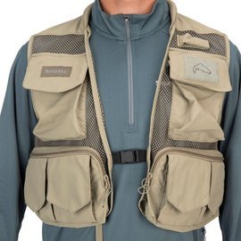 Simms Tributary Vest Tan