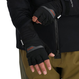 Simms Windstopper Half-Finger Glove Black