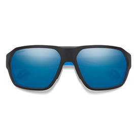 Smith Optics Sunglasses Deckboss Matte Black/Blue Polar Blue Mirror