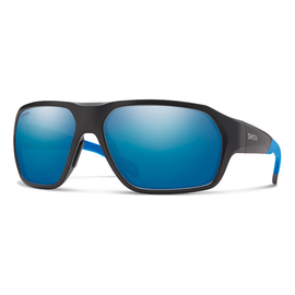 Smith Optics Sunglasses Deckboss Matte Black/Blue Polar Blue Mirror