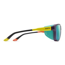 Smith Optics Sunglasses Embark Purple/Cinder/Hi-Viz Polar Opal Mirror