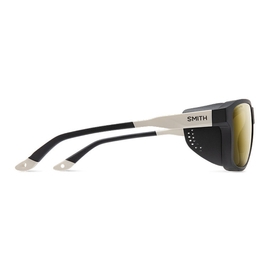 Smith Optics Sunglasses Embark TNF Matte Black/Matte Gardenia White Polar Black Gold