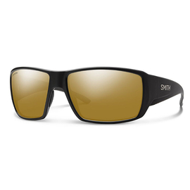 Smith Optics Sunglasses Guide's Choice Matte Black Polar Bronze Mirror
