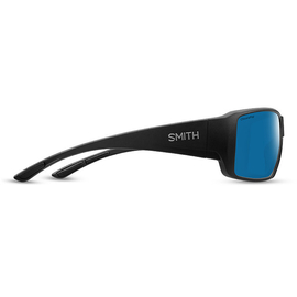 Smith Optics Sunglasses Guide's Choice XL Matte Black Polar Blue Mirror