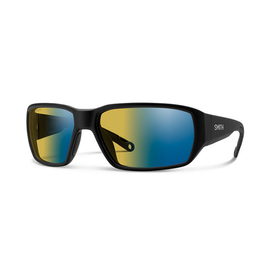 Smith Optics Sunglasses Hookset Matte Black Polarchromic Yellow Blue Mirror