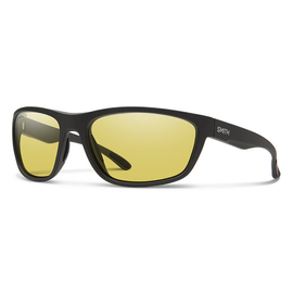 Smith Optics Sunglasses Redding Matte Black Polar Low Light Yellow