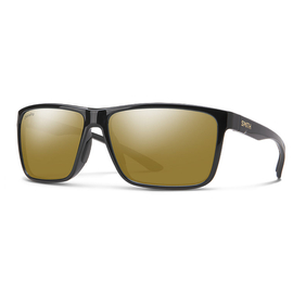 Smith Optics Sunglasses Riptide Black Polar Bronze Mirror