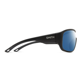 Smith Optics Sunglasses Spinner Matte Black Polar Blue Mirror