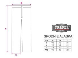 Traper Alaska Pants Primaloft 