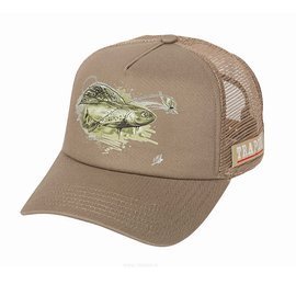 Traper Art Cap Olive Grayling