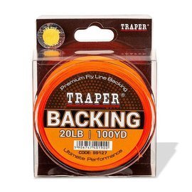 Traper Backing Orange 20lb - 100yd