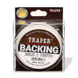 Traper Backing White 30lb - 100yd