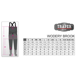 Traper Breathable Waders Brook 