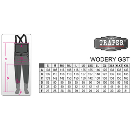 Traper Breathable Waders GST