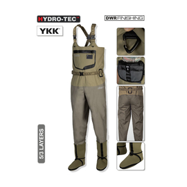 Traper Breathable Waders GST Stone