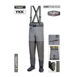 Traper Breathable Waders Montana Pants