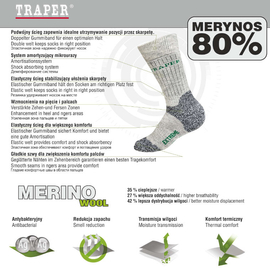 Traper Extreme Socks Grey