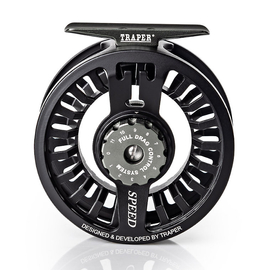 Traper Fly Reel Speed Gun Smoked - 2023