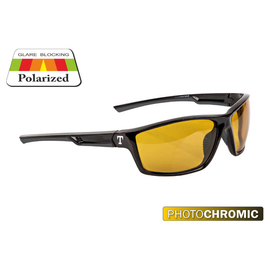 Traper Polarized Sunglasses GST Photochromic Black Yellow