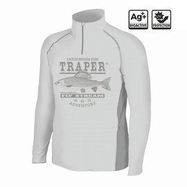 Traper Sweat Shirt Trout Grayling Grey