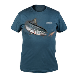 Traper T-Shirt Art Salmon Denim