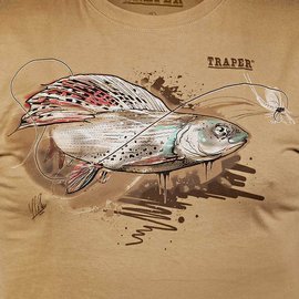 Traper t-shirt Art Grayling Sand