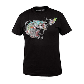 Traper  t-shirt Art Pike Black 