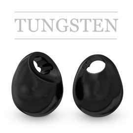 Tungsten Beads Jig Off Black
