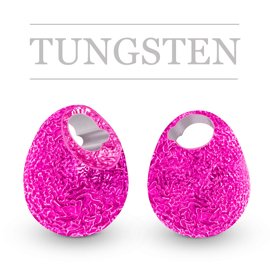 Tungsten Beads Jig Off Sunny Metallic Pink