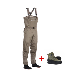 Vision Set Atom Waders + Hopper 2.0 Felt